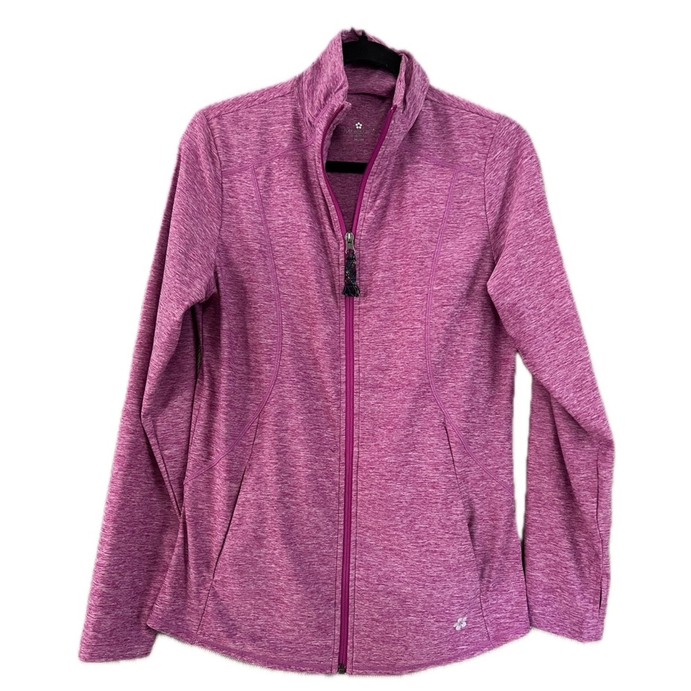 Pink Zip Up Sports Jacket - Picture 2 of 7